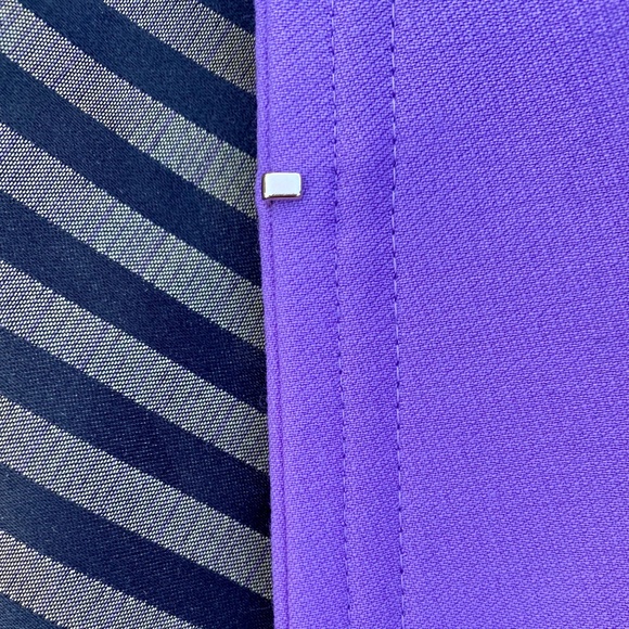 Designer Escada Virgin Wool Lavender Light Jacket  Blazer Office Outfit - Picture 9 of 12